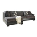 Kumasi - Gray Dark - Laf Chaise & Raf Sofa Sectional-Washburn's Home Furnishings