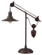 Kylen - Bronze Finish - Metal Desk Lamp (1/cn)-Washburn's Home Furnishings