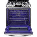 LG 6.3 cf Smart Wifi Gas Oven Range-Washburn's Home Furnishings