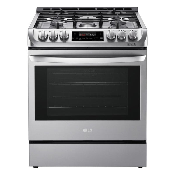 LG 6.3 cf Smart Wifi Gas Oven Range-LG-Washburn's Home Furnishings