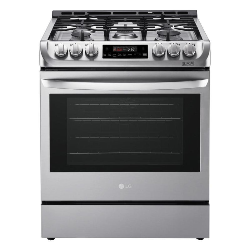 LG 6.3 cf Smart Wifi Gas Oven Range-LG-Washburn's Home Furnishings