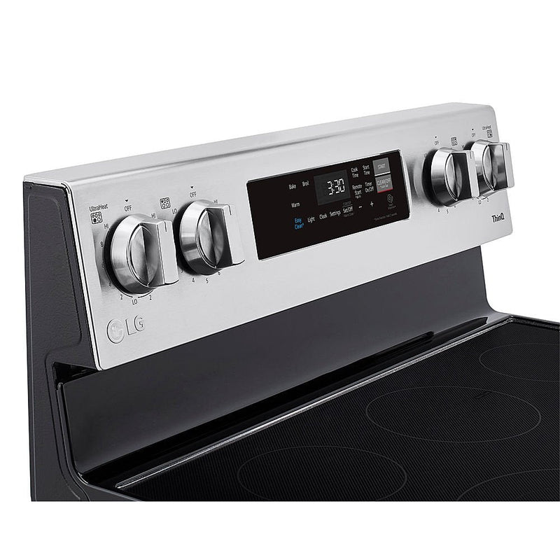 LG 6.3 cu ft Smart Wi-Fi Enabled Electric Range-Washburn's Home Furnishings