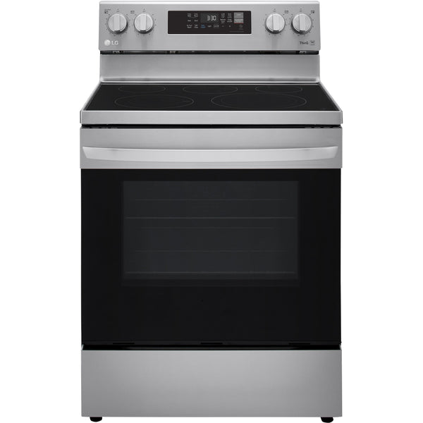 LG Electric Range W/Built in AirFryer in Stainless-Washburn's Home Furnishings