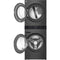 LG Front Load Wash Tower in Black Stainless-Washburn's Home Furnishings