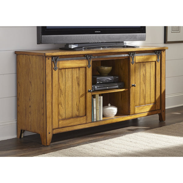 Lakehouse TV Console W/Wood Finish-Washburn's Home Furnishings