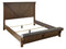 Lakeleigh - Brown - Queen Uph Bench Footboard-Washburn's Home Furnishings