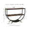 Lamoney - Gray/white/brown - Console Sofa Table-Washburn's Home Furnishings