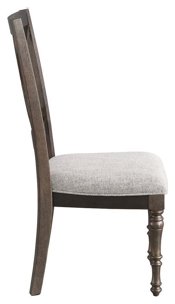 Lanceyard - Grayish Brown - Dining Chair (set Of 2)-Washburn's Home Furnishings