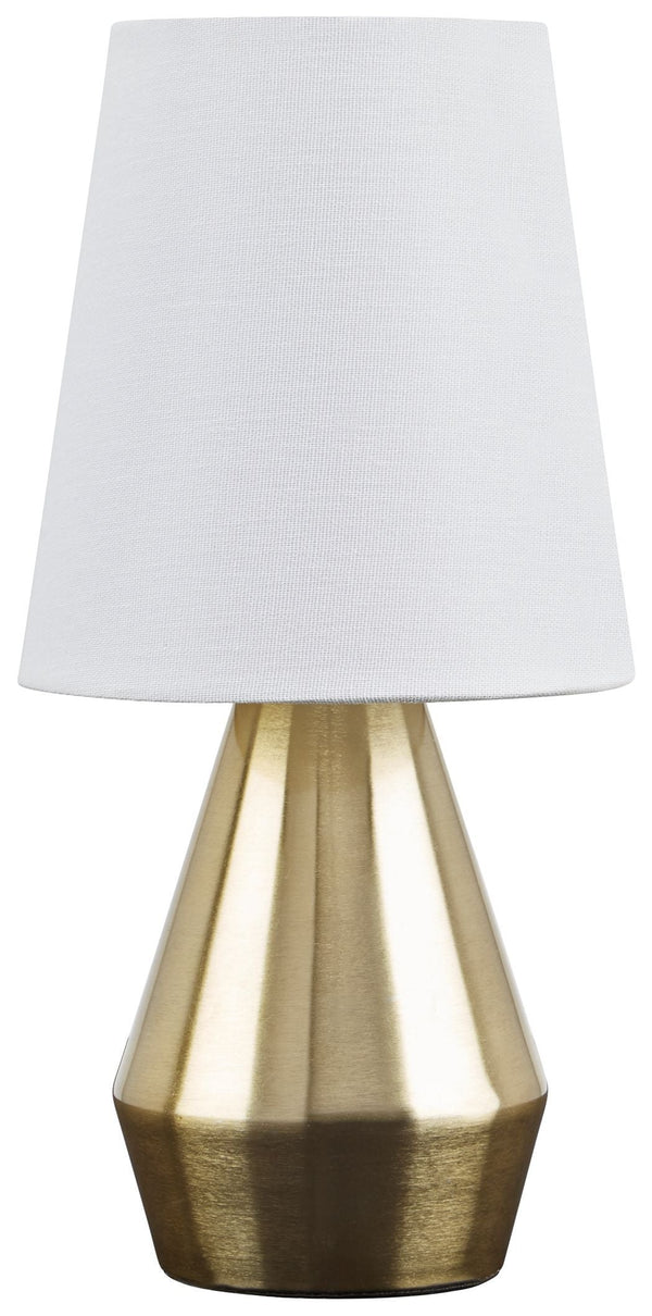 Lanry - Brass Finish - Metal Table Lamp (1/cn)-Washburn's Home Furnishings