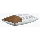 Lanston - Caramel/black/white - Pillow (4/cs)-Washburn's Home Furnishings