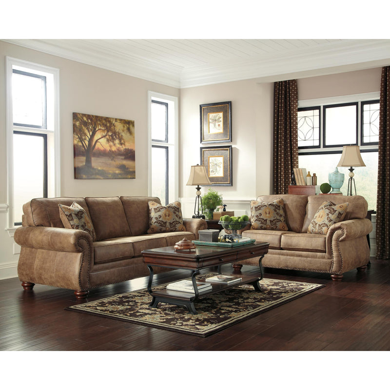 Larkinhurst - Earth - Loveseat-Washburn's Home Furnishings