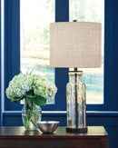 Laurentia - Champagne - Glass Table Lamp (1/cn)-Washburn's Home Furnishings
