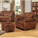 Leather Italia Arizona Chair & Ottoman in Marco-Washburn's Home Furnishings