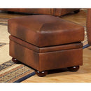 Leather Italia Arizona Ottoman in Marco-Washburn's Home Furnishings