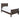 Leewarden - Dark Brown - Twin Sleigh Hdbd/ftbd-Washburn's Home Furnishings