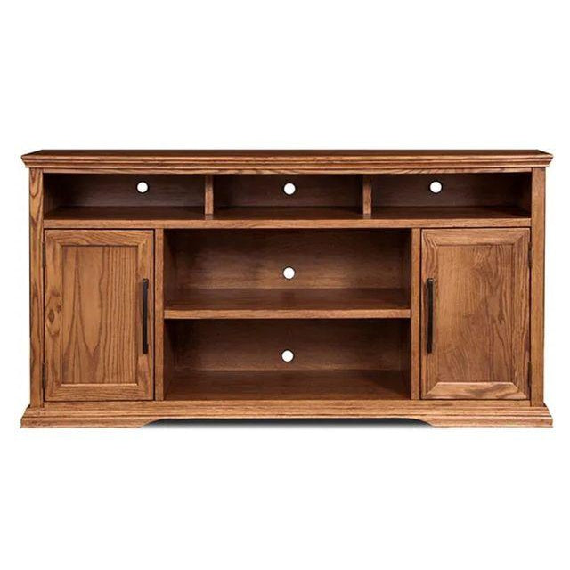 Legends Colonial Place 62" Tall Console in Golden Oak-Washburn's Home Furnishings