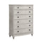 Delilah 6 Drawer Chest in Antique White-Washburn's Home Furnishings