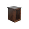 Legends Farmhouse Chairside Table in Aged Whiskey-Washburn's Home Furnishings