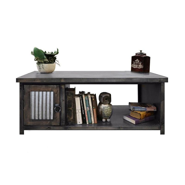Legends Jackson Hole Coffee Table in Charcoal-Washburn's Home Furnishings