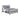 Leighton - Eastern King Bed - Pearl Silver-Washburn's Home Furnishings