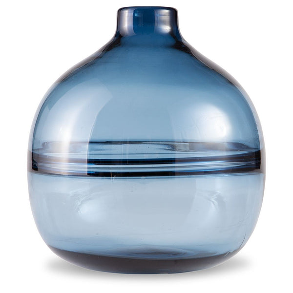 Lemmitt - Navy - Vase-Washburn's Home Furnishings