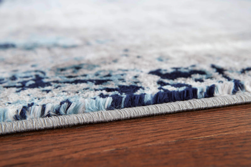 Leonelle - Cream/blue/gray - Large Rug-Washburn's Home Furnishings