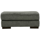 Lessinger - Pewter - 2 Pc. - Chair And A Half, Ottoman-Washburn's Home Furnishings