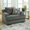 Lessinger - Pewter - Chair And A Half-Washburn's Home Furnishings