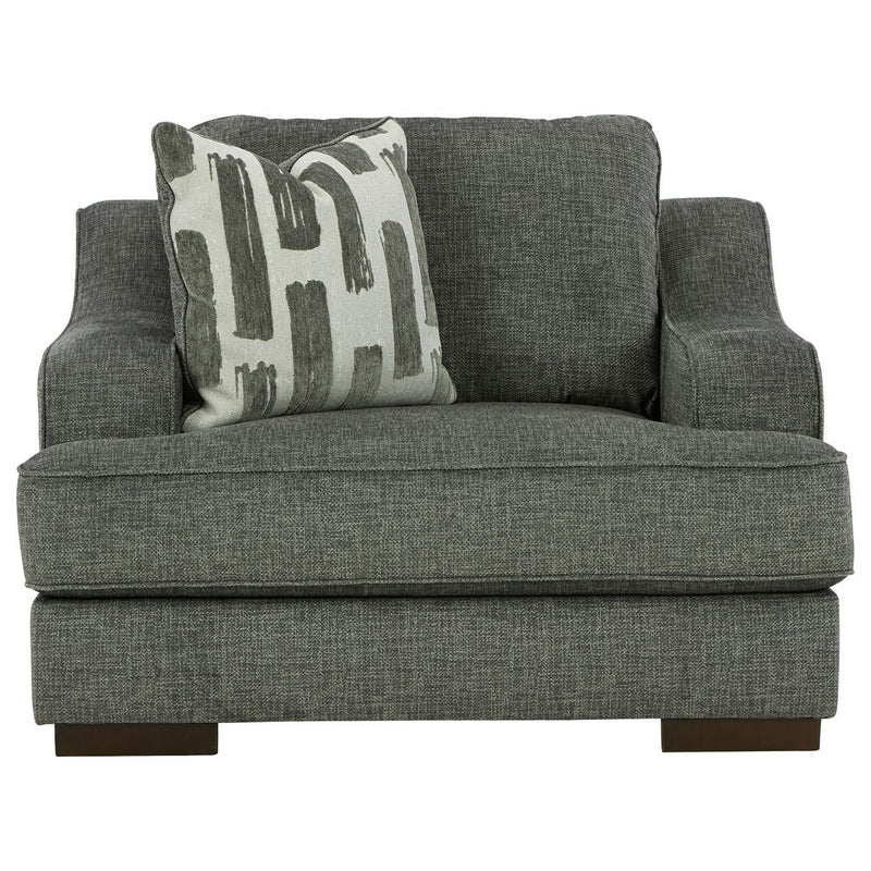 Lessinger - Pewter - Chair And A Half-Washburn's Home Furnishings