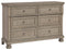 Lettner - Light Gray - Dresser - 6-drawers-Washburn's Home Furnishings
