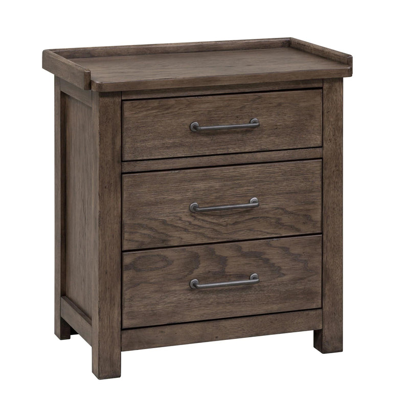 Sonoma Road - 3 Drawer Night Stand w/ Charging Station-Washburn's Home Furnishings