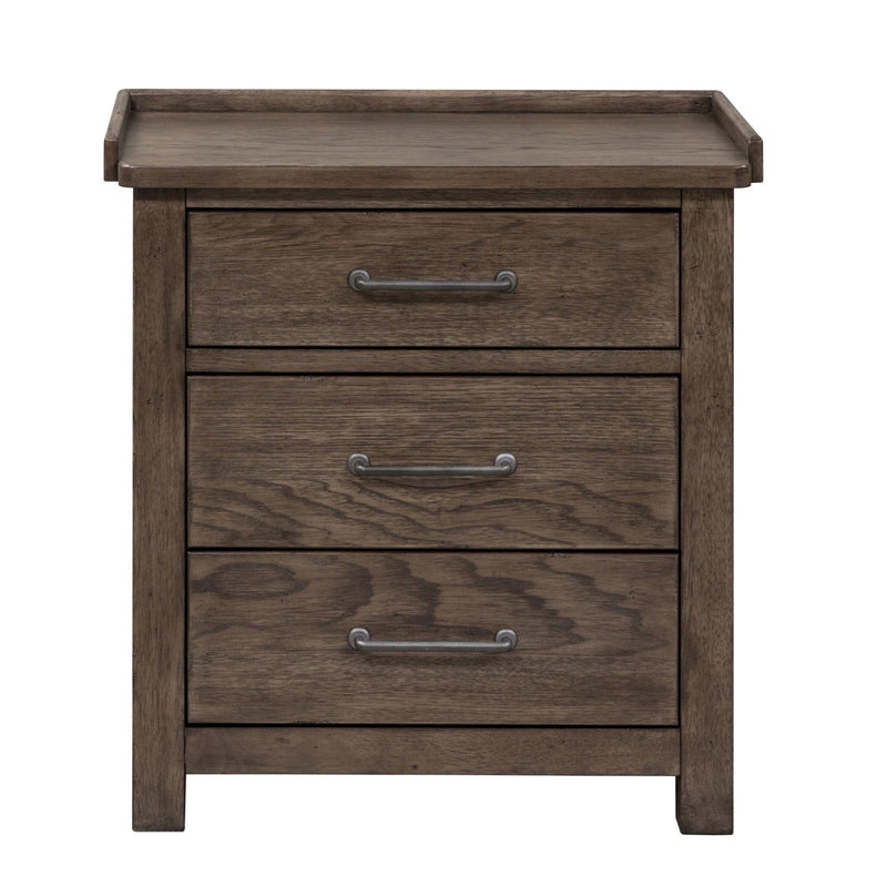 Sonoma Road - 3 Drawer Night Stand w/ Charging Station-Washburn's Home Furnishings