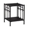 Vintage Series - Open Night Stand - Black-Washburn's Home Furnishings