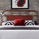 Vintage Series - Queen Metal Bed - Red-Washburn's Home Furnishings