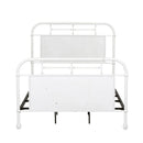 Vintage Series - Twin Metal Bed - Antique White-Washburn's Home Furnishings