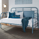 Vintage Series Twin Metal Daybed in Blue-Washburn's Home Furnishings
