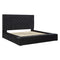 Lindenfield - Black - Queen Upholstered Bed With Storage-Washburn's Home Furnishings