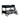 Littleton - Twin Over Full Bunk Bed - 64 - Wood - Black-Washburn's Home Furnishings
