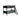 Littleton - Twin Over Twin Bunk Bed - Wood - Black-Washburn's Home Furnishings