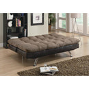 Living Room : Sofa Beds - Brown - Elise Biscuit Tufted Back Sofa Bed Brown-Washburn's Home Furnishings