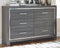 Lodanna - Gray - Six Drawer Dresser-Washburn's Home Furnishings