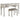 Lonnix - Silver Finish - Vanity/uph Stool (2/cn)-Washburn's Home Furnishings