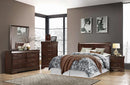 Louis Philippe - Full Panel Bed - Wood - Brown-Washburn's Home Furnishings
