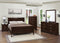 Louis Philippe - Queen Panel Bed - Wood - Brown-Washburn's Home Furnishings