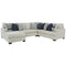 Lowder - Stone - Left Arm Facing Chaise 4 Pc Sectional-Washburn's Home Furnishings