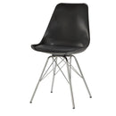 Lowry Collection - Dining Chair - Black-Washburn's Home Furnishings