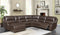 Mackenzie Motion Collection - 6 Pc Motion Sectional - Chestnut-Washburn's Home Furnishings