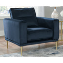 Macleary - Navy - Chair-Washburn's Home Furnishings