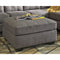 Maier - Charcoal - Oversized Accent Ottoman-Washburn's Home Furnishings