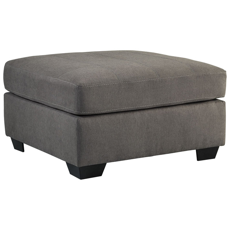 Maier - Charcoal - Oversized Accent Ottoman-Washburn's Home Furnishings